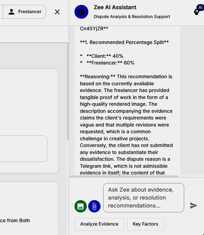 Zee Dispute Analysis
